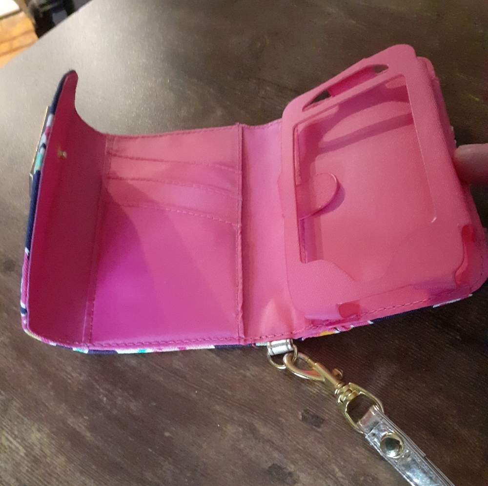 Lilly Pulitzer Ring Me Up Wristlet Hotty Pink Mini Case for iPhone 3, 4, 4S - Picture 4 of 8